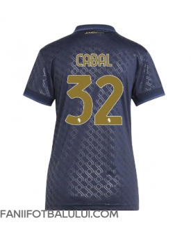 Juventus Juan Cabal #32 Tricou Fotbal Replică 2024-25 Femei Treilea